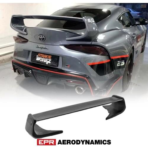 For 19 Onward Toyota MK5 A90 Supra EPA Style Rear Spoiler Car-styling Frp Glass Fiber End Cap Rear Trunk Wing Bodykit Trim