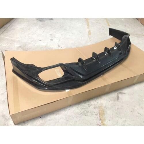 TR Style Carbon Fiber Rear Lip Glossy Finish Bumper Splitter Fibre Diffuser Part For Lexus 2015.10~ RX 300/200t/450h/350 AL20