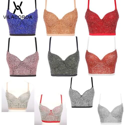 Woman Corset Tops Sling Crop Top Stage Party Costume Sexy Backless Slim Outerwear Camis Luxury Nightclub Female Camisoles Vest