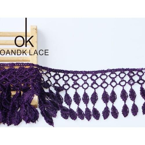 1 yard 7cm embroidery knitting jewelry DIY craft lace