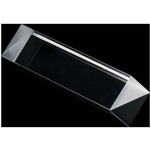 10*10*40 mm Customized Optical Glass Triangular Prism Right Angle Prism Dichroic Prism for sale