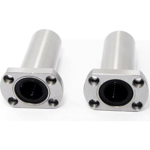 2pcs/lot LMH12LUU 12mm long type flange linear bearing CNC Linear Bush