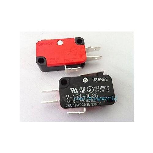 20pcs V-151-1C25 Momentary Limit Micro Switch SPDT Snap Action Switch
