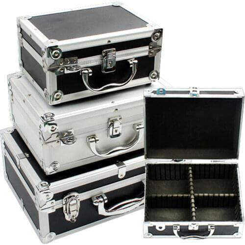 Tool Box Wall Mounted Storage Box Garage Rack Screw Parts Organizers Hardware Tool Classification Storage Box With Hook