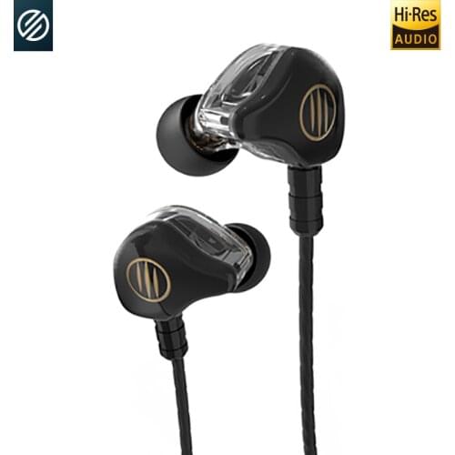 Auriculares BGVP DS1 PRO HIFI 1DD + 2BA tecnología híbrida en la oreja tipos de IEM OCC con micrófono/OCC chapado con cable MMCX