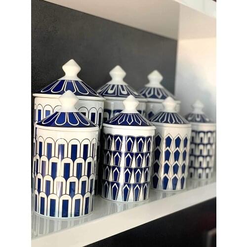 Pantheon Series Storage Jars, Set of 3