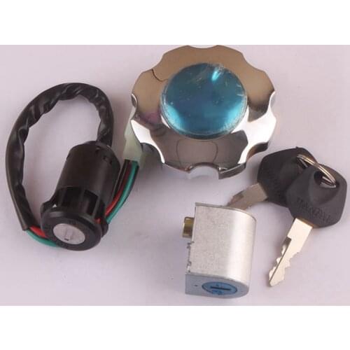 Free shipping for Honda motorcycle accessories CG125 lock ZJ125 electric door lock fuel tank lock front lock 125cc