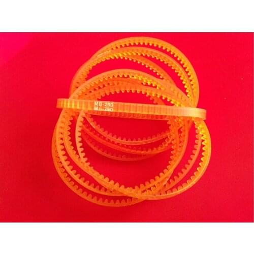 Household selvage machine copy machine motor motor single-sided tooth belt MB-290 circumference 290mm