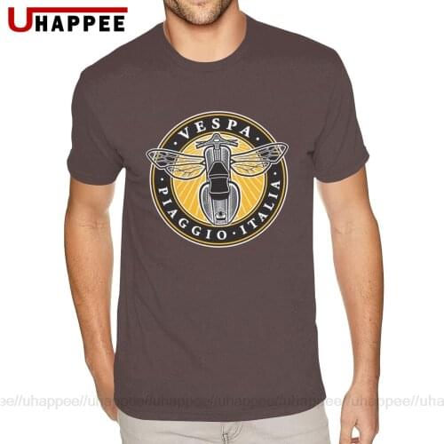 Vespa Motorbike Tees Shirt Boy Fitness Shirt Mens Short Sleeves Cheap Brands Unique Apparel