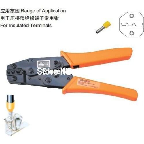 HS16WF Insulated Terminals Crimping Tools Ratchet Plier Crimper 6-16mm2 AWG10-6