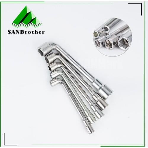 6mm-24mm L-shaped Wrench For Fixed Mk8 E3d Brass Nozzle For 3D Printer Wrench Maintenance Tool Sleeve Wrench for Ender 3 nozzle