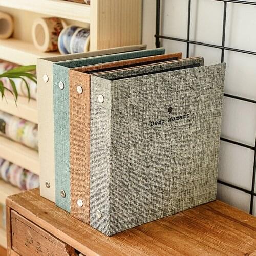 Hot Selling Standard 3 Inch Cotton Sheet 5 Inch Photo Album Polaroid MINI Photographic Paper Family Memory Record Souvenir Album