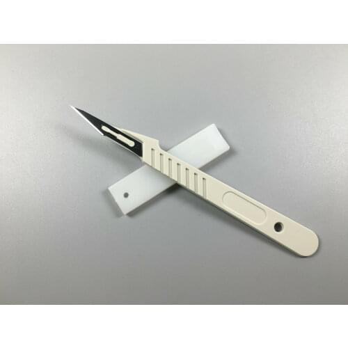 Medical Scalpels Dental Disposable Sterile Surgical Blade 11# Handle *10PCS