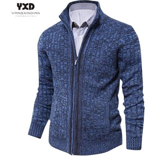 Free shipping men sweaters knitted zipper cardigan male Top quality famous brand clothing christmas sweater Knitwear Outwear new