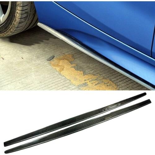P Style Carbon fiber 4Door Side skirts Fit For BMW F20 1-Series M135