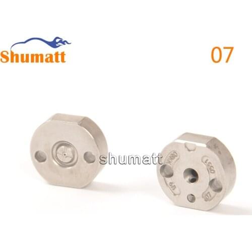 SHUMAT Control Valve 07# Flow Orifice Plate for CR Fuel Injector 23670-30300 23670-30080 23670-30050 095000-6510 095000-6511