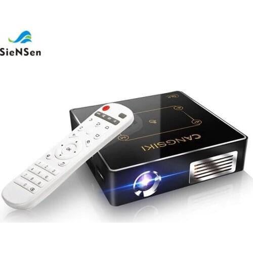 SieNSen Projector Home Office Smart Wifi Portable 1080p Mobile Phone Projector C9Plus
