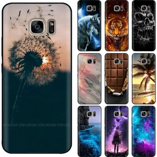 Silicon Case for Samsung Galaxy S7 Edge Case S7 Phone Case for Samsung Galaxy S6 Edge S 6 Coque Full Protection Soft Back Cover