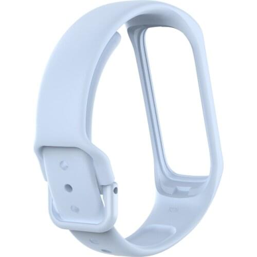 Silicone Strap For -Samsung -Galaxy Fit2 R220 Smart Bracelet Replacement Sport Watchband Wristband Accessories Belt QW