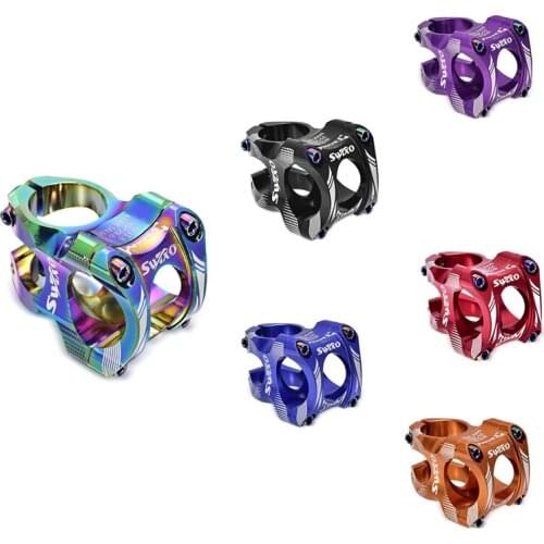 SWTXO 31.8 Stem 35mm Bike Stem Wake Mountain Bike Stem Short Handlebar Stem for Most Bicycle, Road Bike, MTB