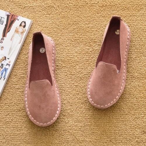 2021 Spring Summer Shoes Women Flats Soft Comfortable Casual Woman Shoes Slip-on Ladies Footwear A3463