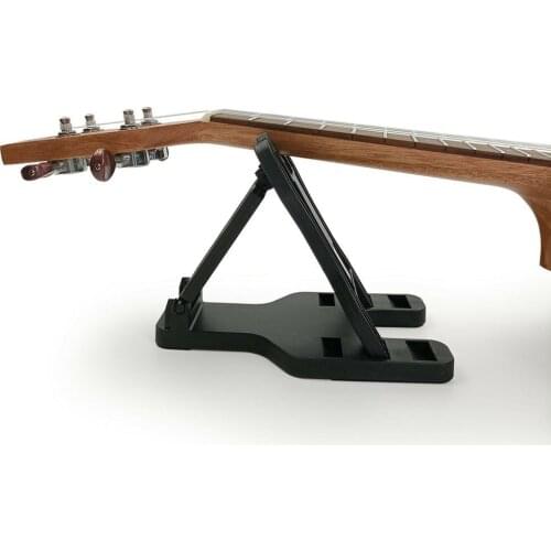 Universal Foldable Portable Guitar Stand Folding Lightweight Tripod Stringed Instrument Musical Rack Holder Guitar Accessories