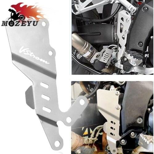 For SUZUKI V-STROM 1000 2014-2019 vstrom 1000 Heel guard Rear Brake Master Cylinder Guard Protection Cover Guard vstrom1000