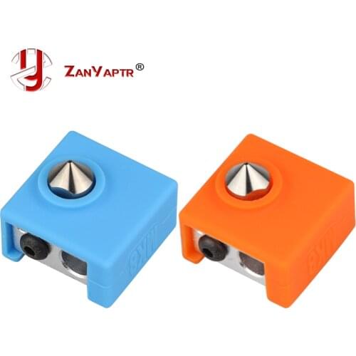 3D Printer MK9 Protective Silicone Sock Cover Case for Heater Block of Creality CR-10,10S,S4,S5 Anet A8 MK7/MK8/MK9 Hotend