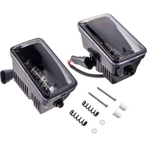 1 pair Super Duty Bumper LED Fog Lights For Ford F150 2015-2018 Replacement Kit