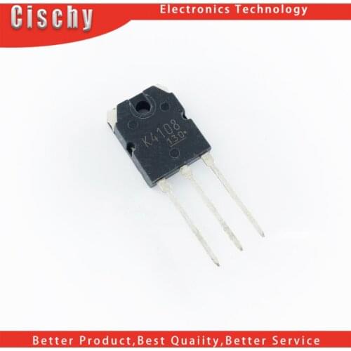 10pcs/lot K4108 2SK4108 TOS TO-3P 20A500V