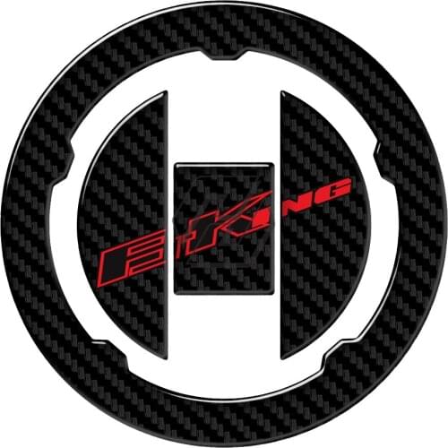 3D Carbon-look Motorcycle Fuel Gas Cap Protector Decals Case for 07-12 Suzuki B-King GSX1300 BK 2007-2012