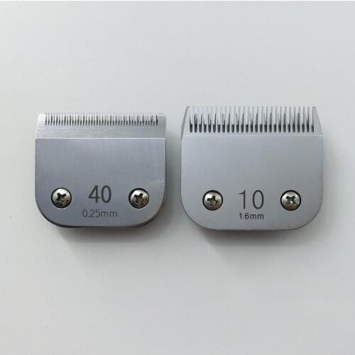 Free shipping Sirreepet pet clipper replacement blade fit andis oster laube conair grooming clipper 10#+40#(0.25mm)