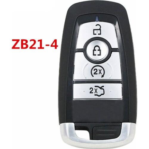 KEYDIY Original ZB Series Smart key ZB21-4 Multi-functional Car Key for KD-X2 Machine