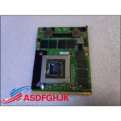 Original For MSI GT70 GT60 Video VGA CARD MS-1W0C1 VER:1.1 N15E-GX-A2 GTX 880M 8GB DDR5 100% Tested Fast Ship