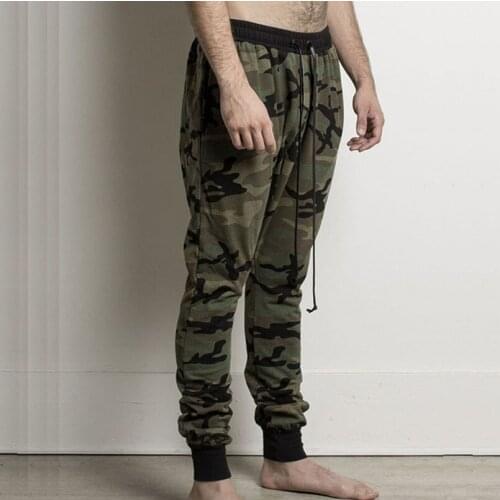 Autumn Camouflage Tracksuit Men Fashion Harem Pants Man Casual Sweatpant Joggers Male Brand Trousers 2021 Hiphop