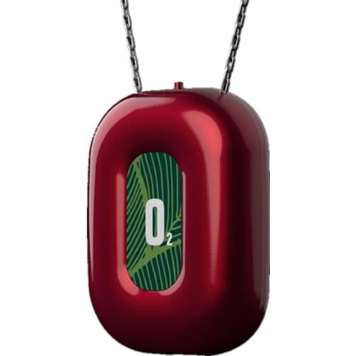 Personal Wearable Air Purifier Necklace Mini Portable Air Freshner Ionizer Negative Ion Generator For Travel