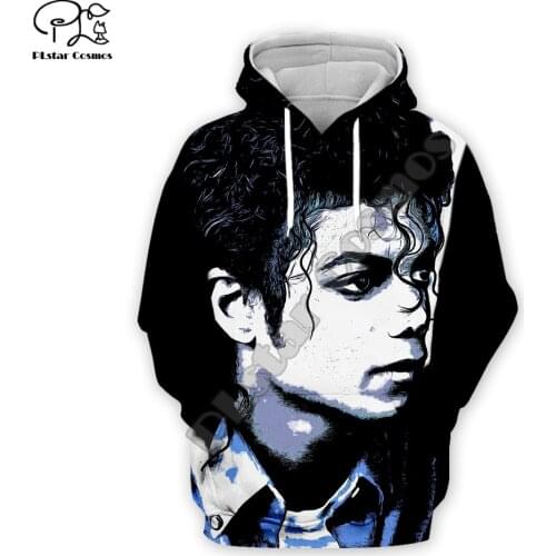 PLstar Cosmos Pop Singer Legend Michael Jackson HipHop NewFashion Tracksuit Streetwear Men/Women 3DPrint Funny Casual Hoodies 14