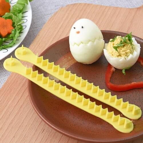 Practical Cut Egg Slicer Strip Egg Cutters Dividers Fancy Egg Cutter Egg Devider Kitchen Tool Bento Maker Accessories Egg Decor