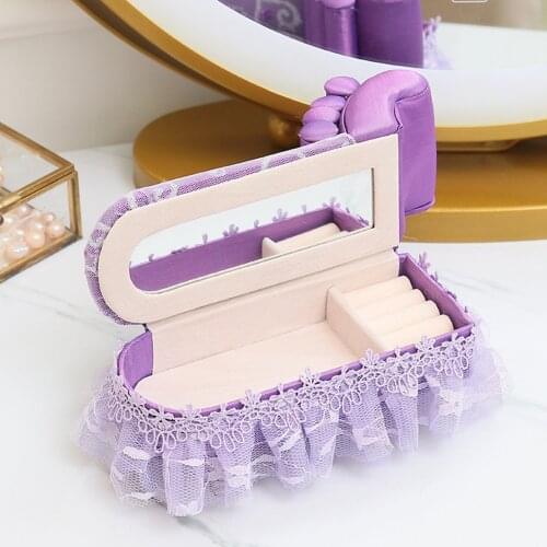 Premium Jewelry Storage Box Necklace Pendants Stand for Shop Dollhouse