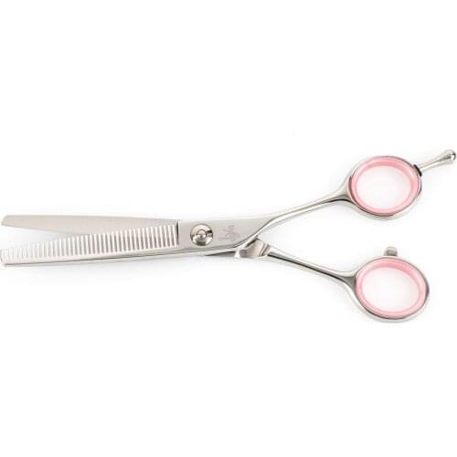 Professional Hairdressing Scissors JEWEL CANOVA sculpting 40 TEETH COBALT 6 inches
