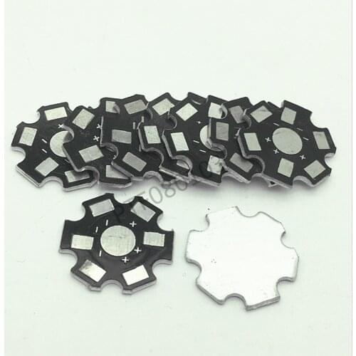 3w led pcb 50-1000pcsx 1W 3W 5W 20mm High Power LED PCB Aluminum Star base plate Circuit board DIY
