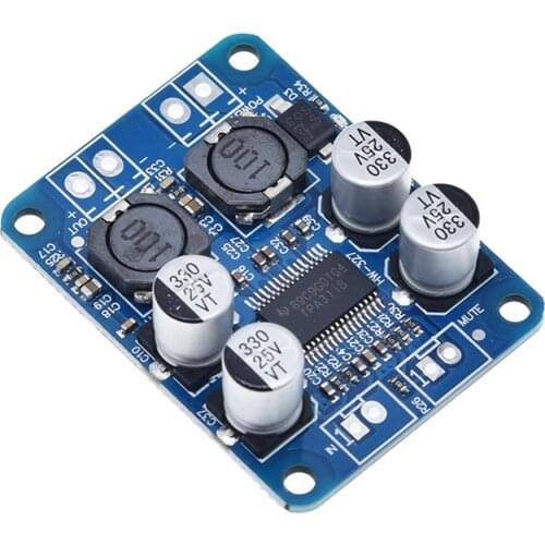 TPA3118 DC8-24V PBTL 60W Mono Digital Audio Amplifier Board AMP Module Chip 1X60W 4-8 Ohms Replace TPA3110