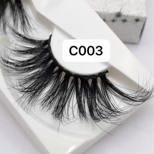 100% Mink Eyelashes False Eyelashes Crisscross Natural Fake lashes Length 30 mm Makeup 3D Mink Lashes Extension Eyelash Beauty