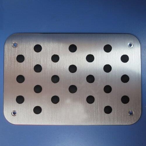 TTCR-II Car Accessory For KIA K2 3 4 5 7 K9 KX3 Forte Rio CERATO Optima Venga Trailster Universal Floor Mat Footrest Pedal Pad