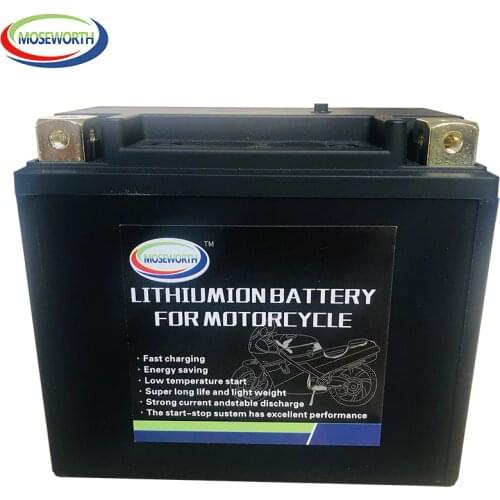 7A-BS Motorcycle LiFePO4 Battery 12V 7AH 300CCA Size-150x87x93mm Lithium ion with BMS Voltage Protection