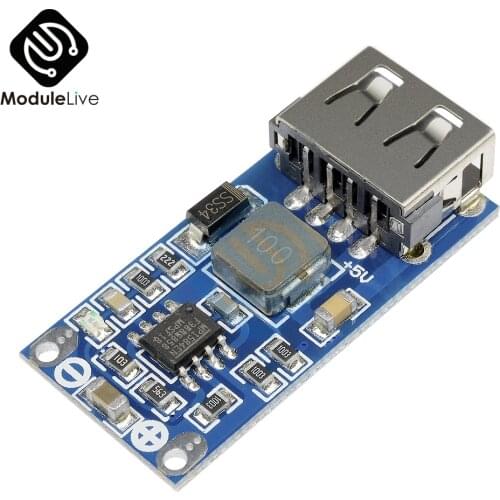 DC-DC 9V 12V 24V to 5V 3A USB Step Down Voltage Regulator Module Converter Phone Charger Board Car Power Supply Diy kit