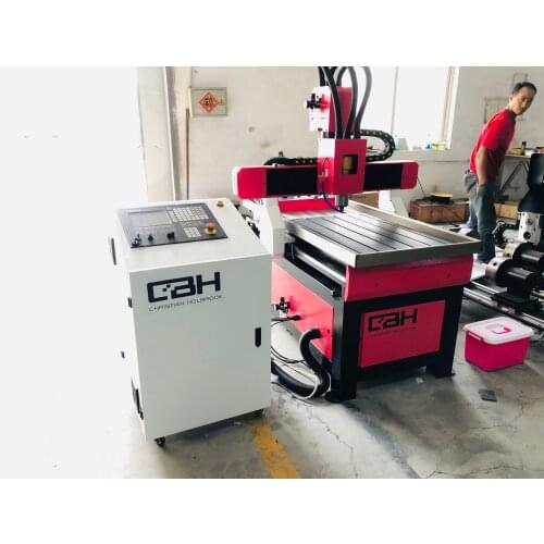 Cheap price small ATC CNC Router 6090 linear tool changer Mach 3 controller