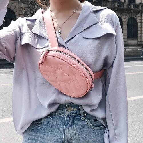 Mihaivina Women Bags Designer Waist Bag Fanny Packs Ladys Belt Bags Famous Brand Chest Handbag Luxury Female Shoulder Bag Purse