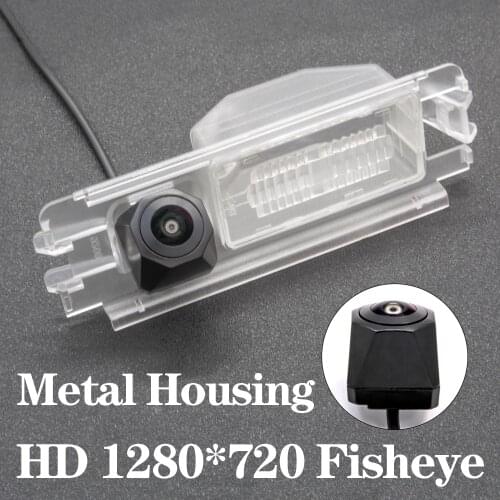 HD 1280*720 Fisheye Metal Housing Car Rear View Camera For Renault Logan/Dacia Logan Sandero Logan 2 Sedan Sandero Stepway
