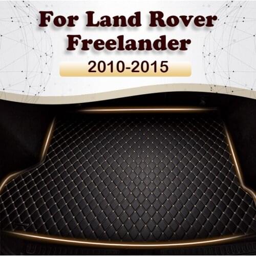 Car trunk mat for Land Rover Freelander SUV 2010 2011 2012 2013 2014 2015 Cargo Liner Carpet Interior Parts Accessories Cover